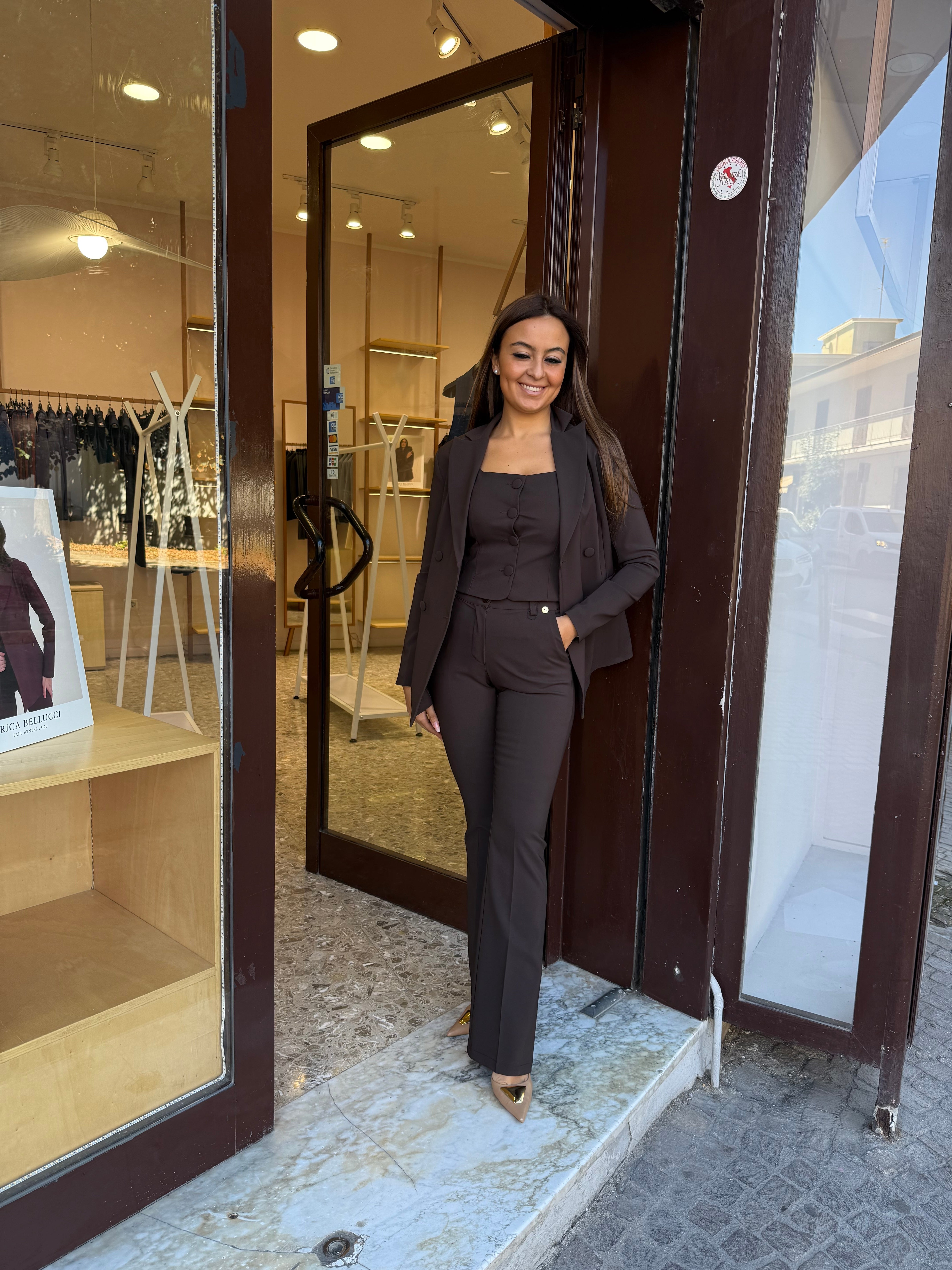 Tailleur Roberta 3 pezzi zampa