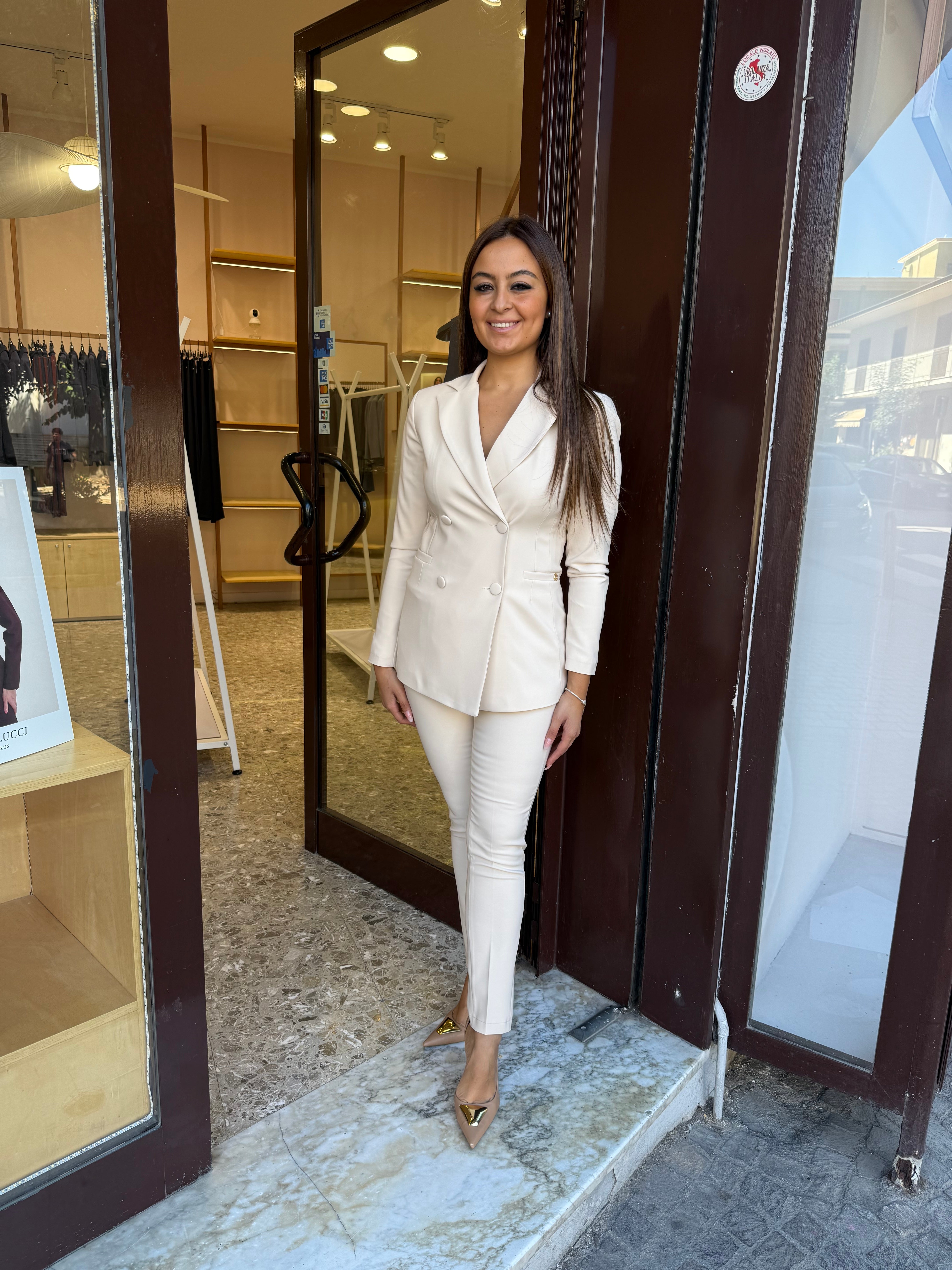 Tailleur Flora Capri