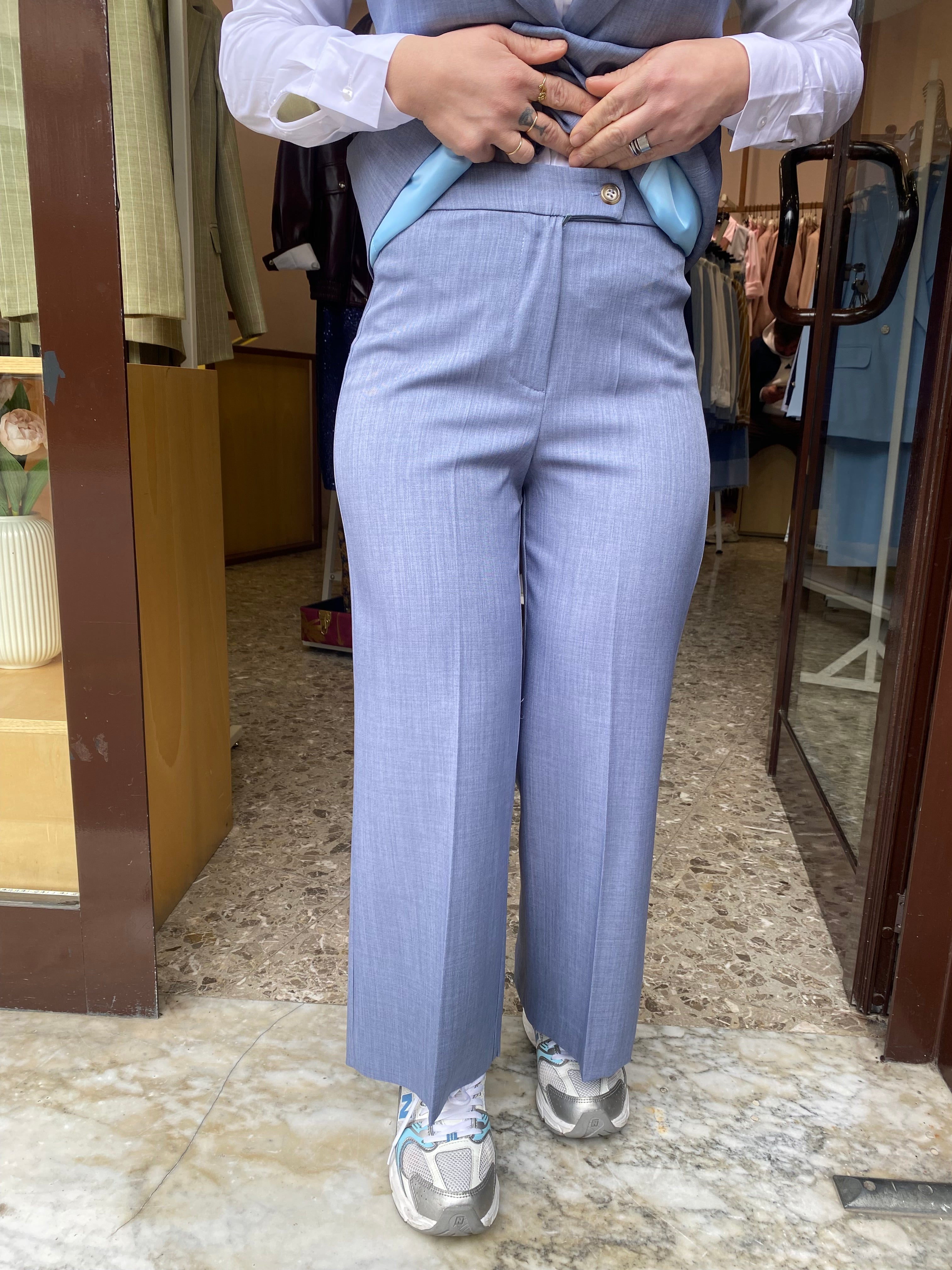 Pantalone Palazzo corto Sole FC