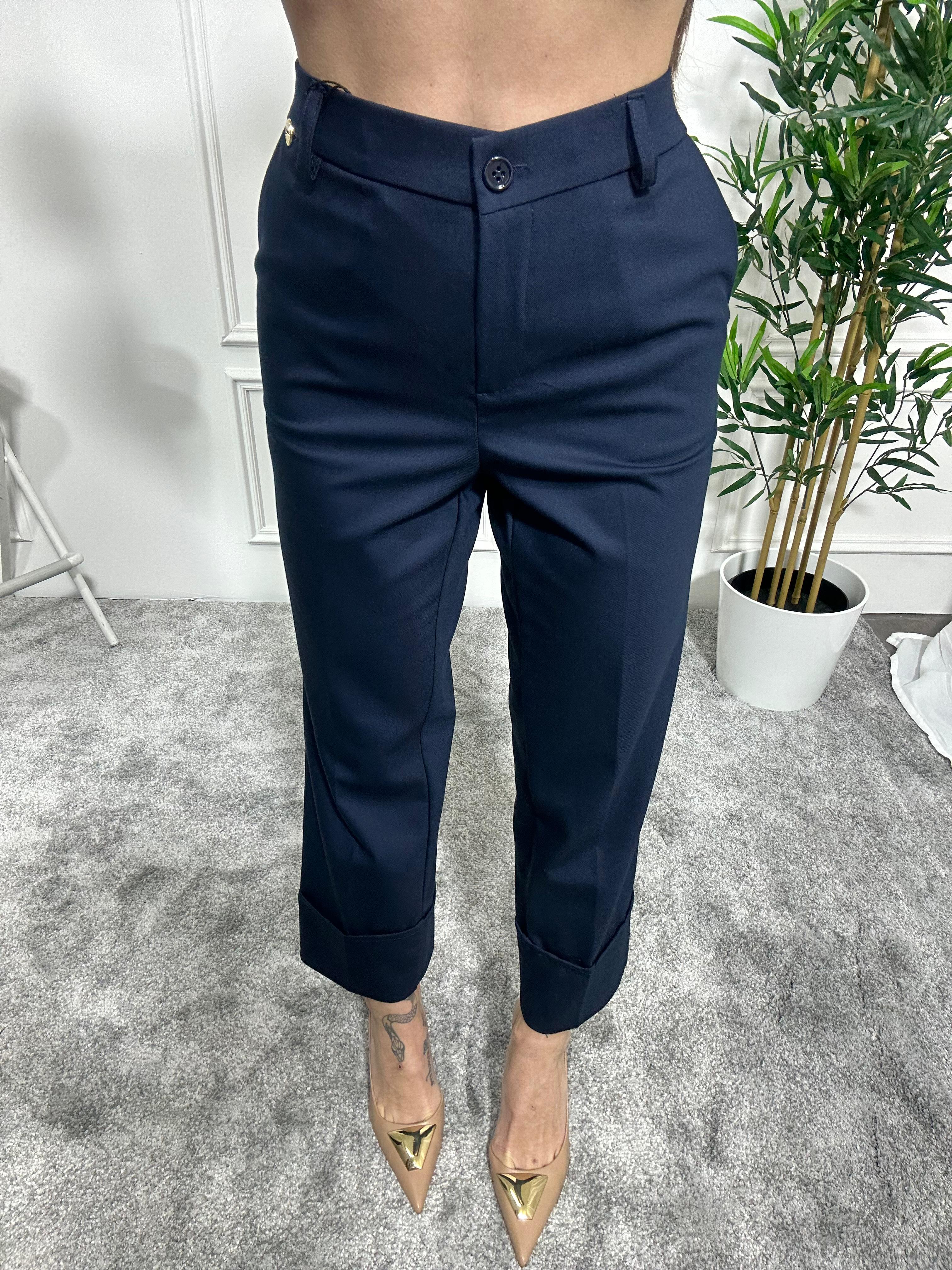 Pantalone risvolto Cloe Erica Bellucci