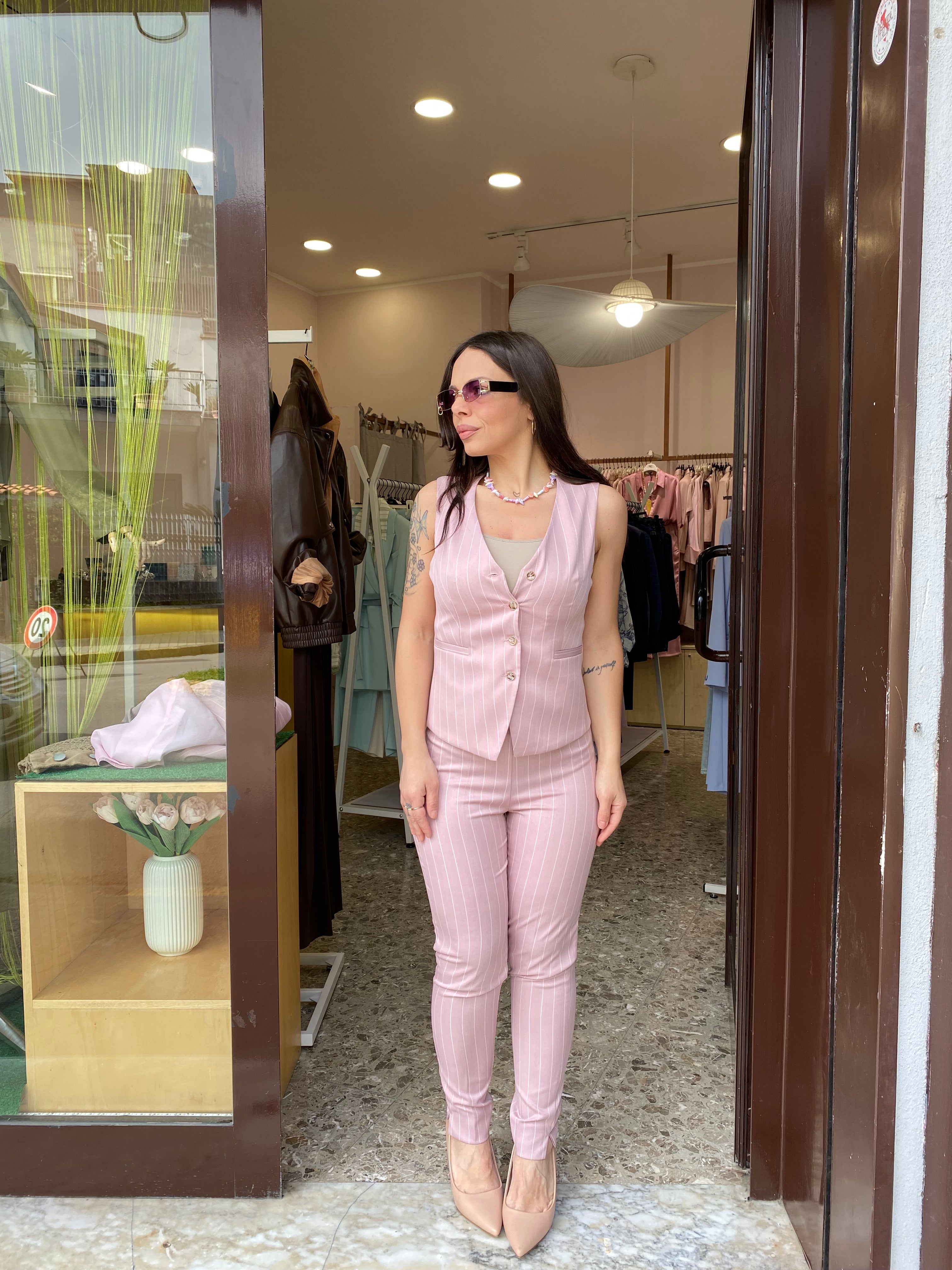 Coordinato Kate FC /Pantalone sigaretta