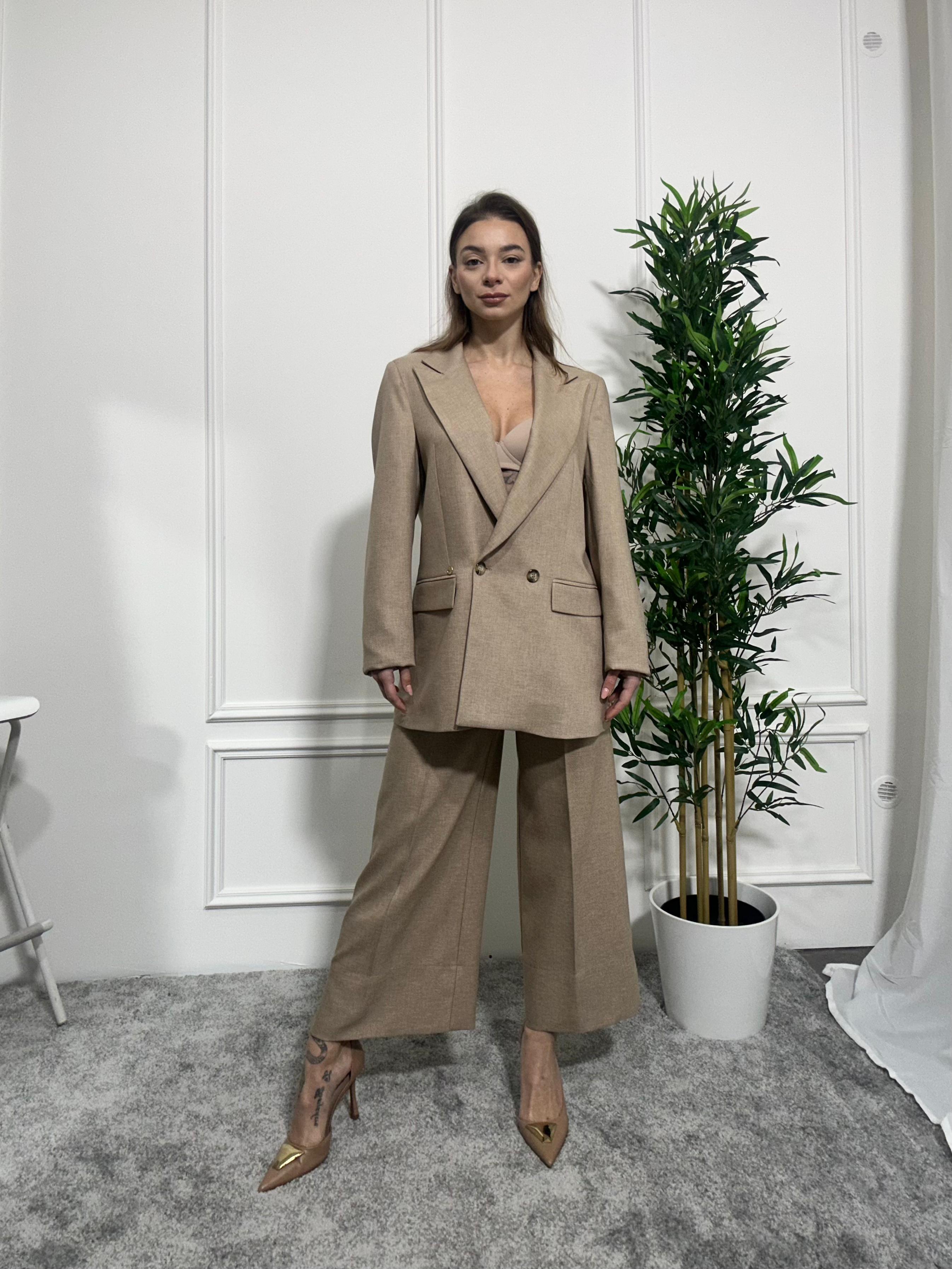 Pantalone palazzo alla caviglia Carol Erica Bellucci