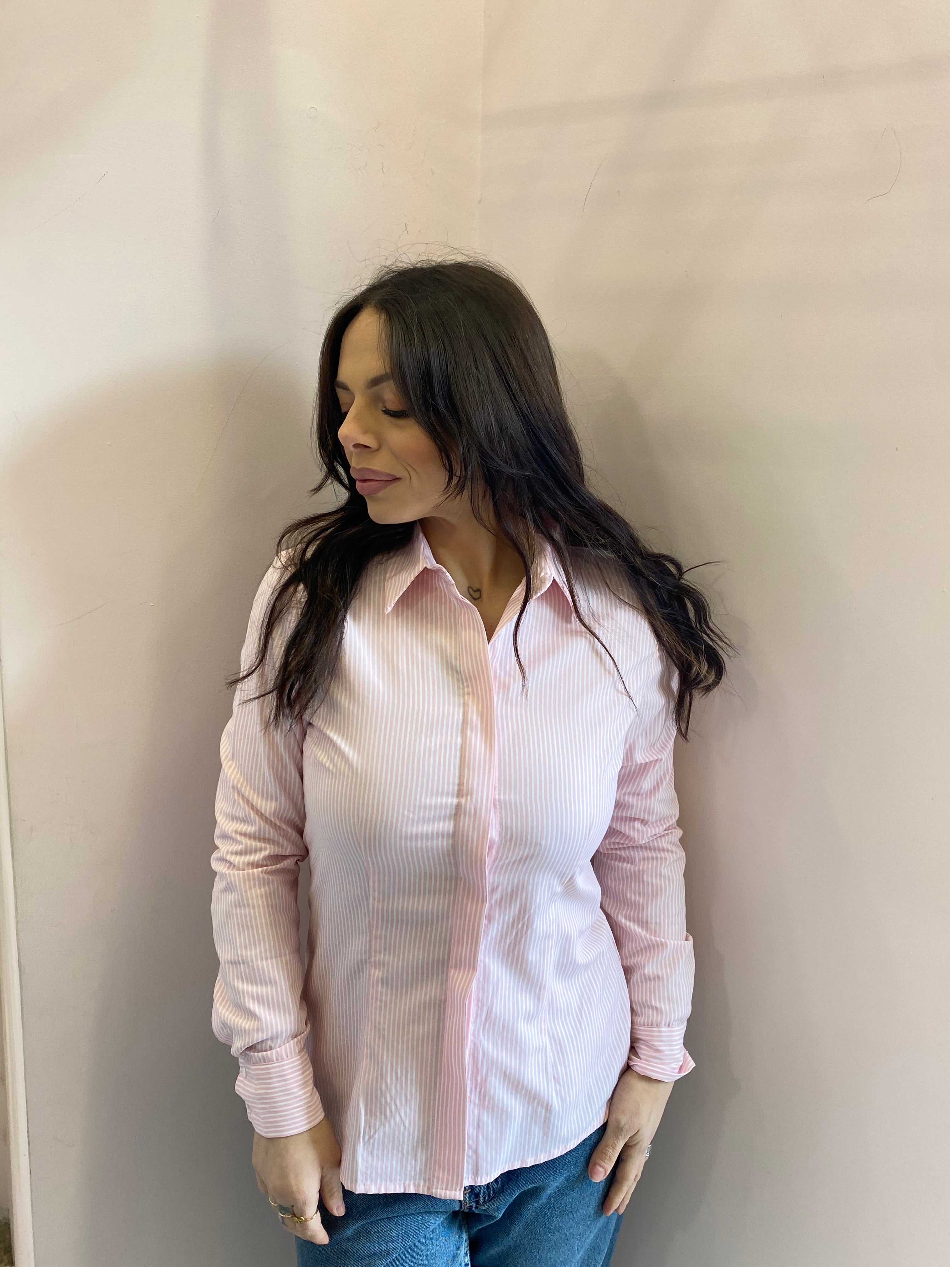 Camicia rigata Iris FC