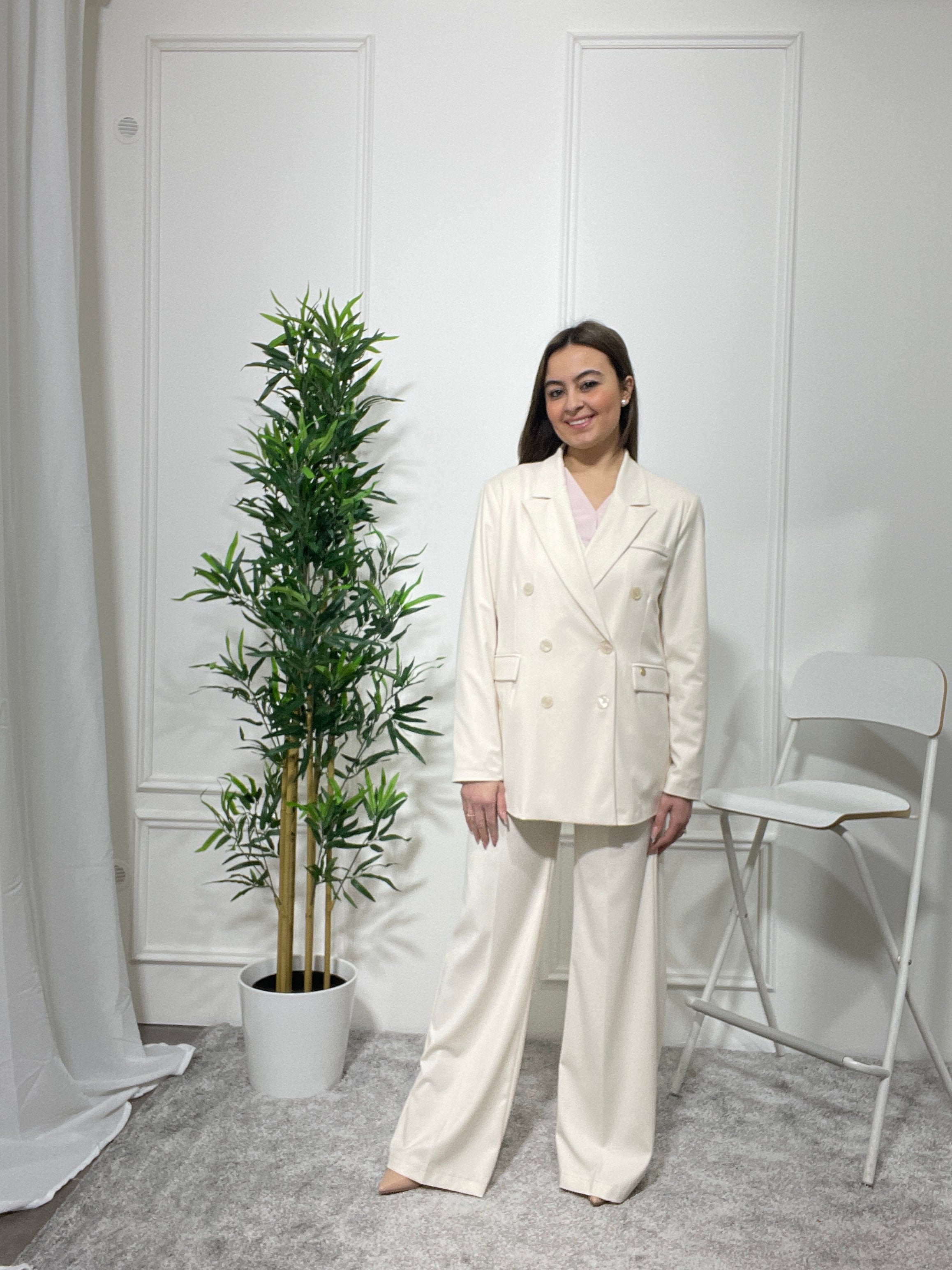 Pantalone palazzo Cloe Erica Bellucci