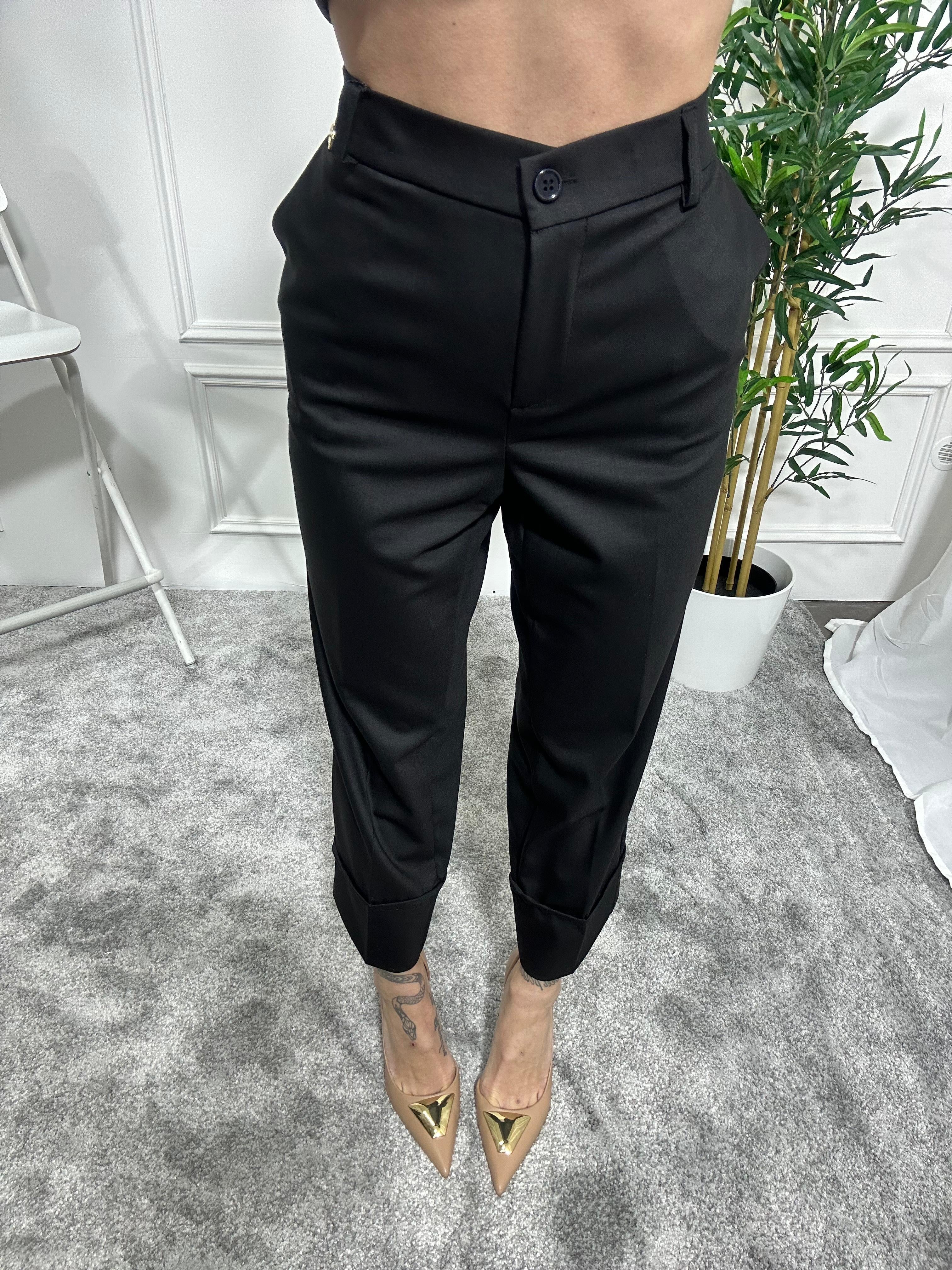 Pantalone risvolto Cloe Erica Bellucci