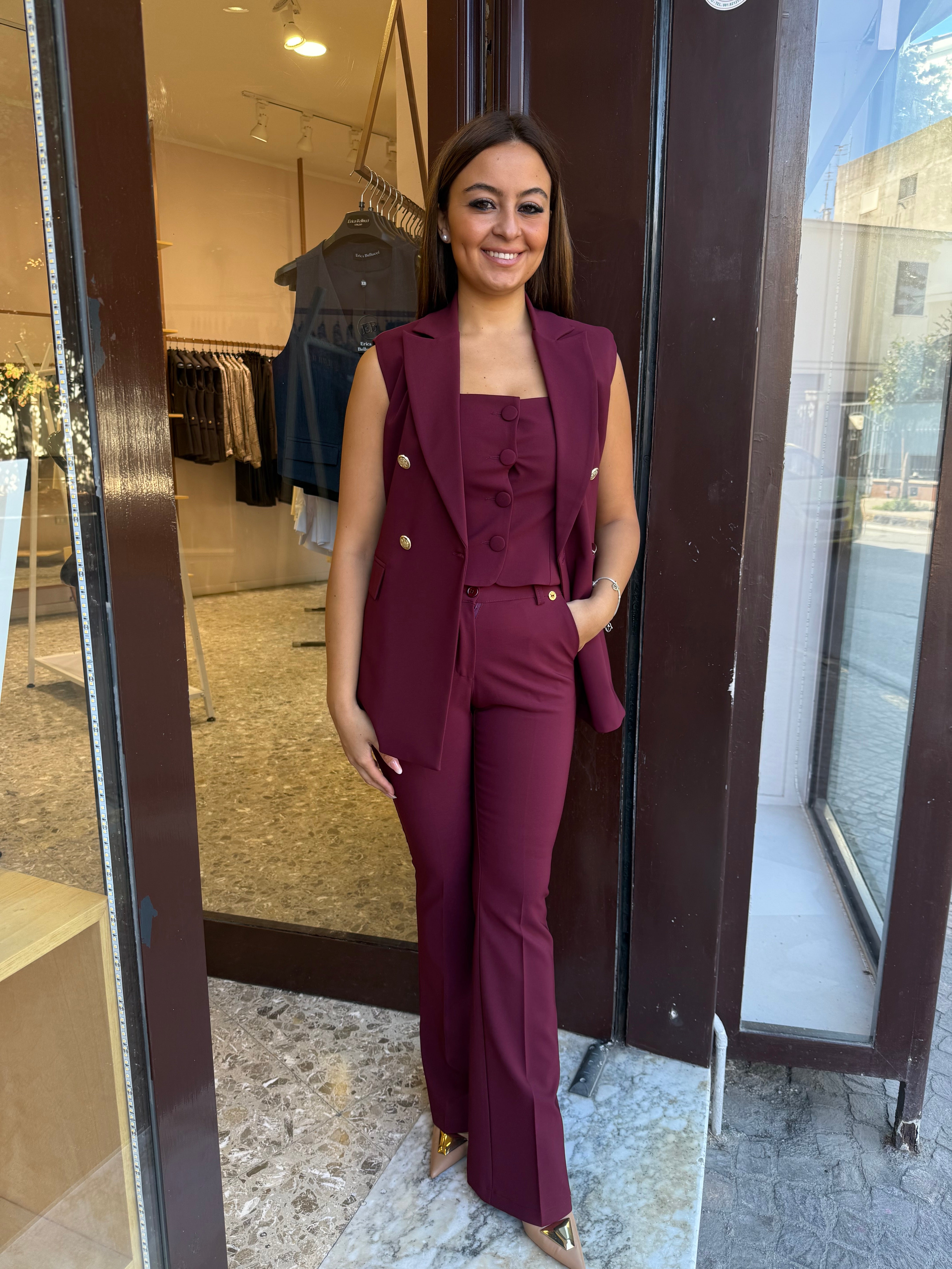 Tailleur Erica 3 pezzi zampa
