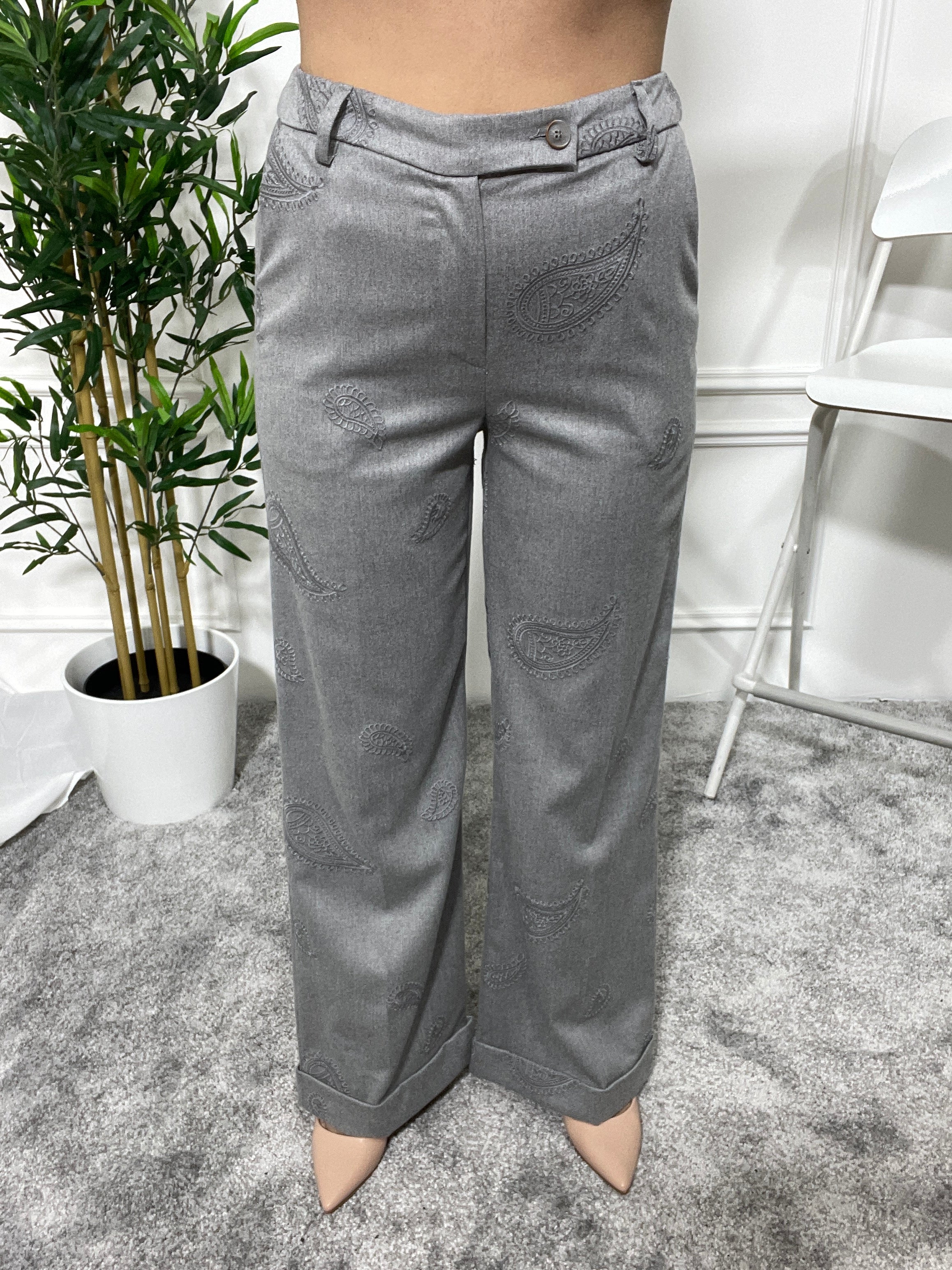 Pantalone ricamato Made in 1982