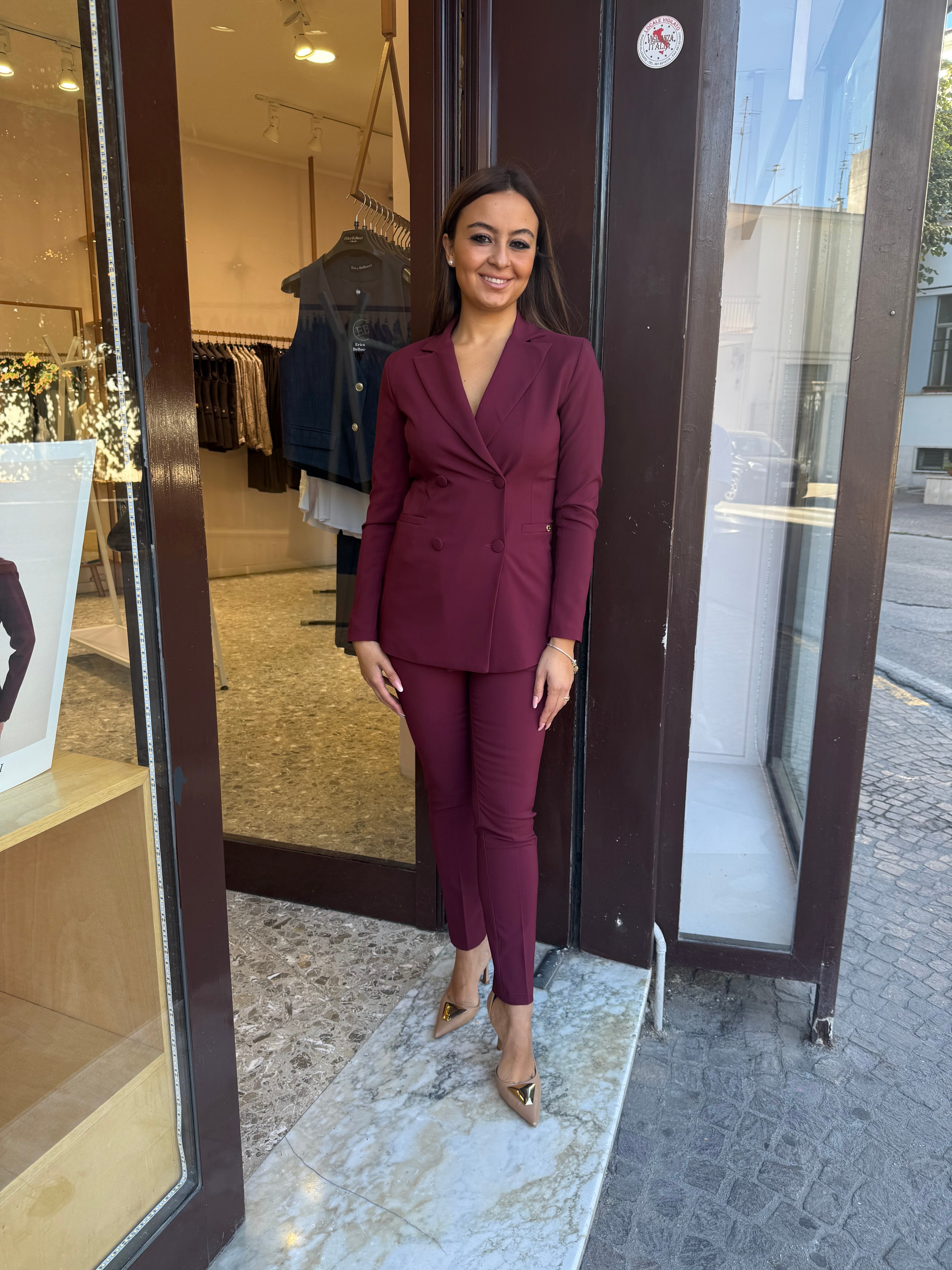 Tailleur Flora Capri