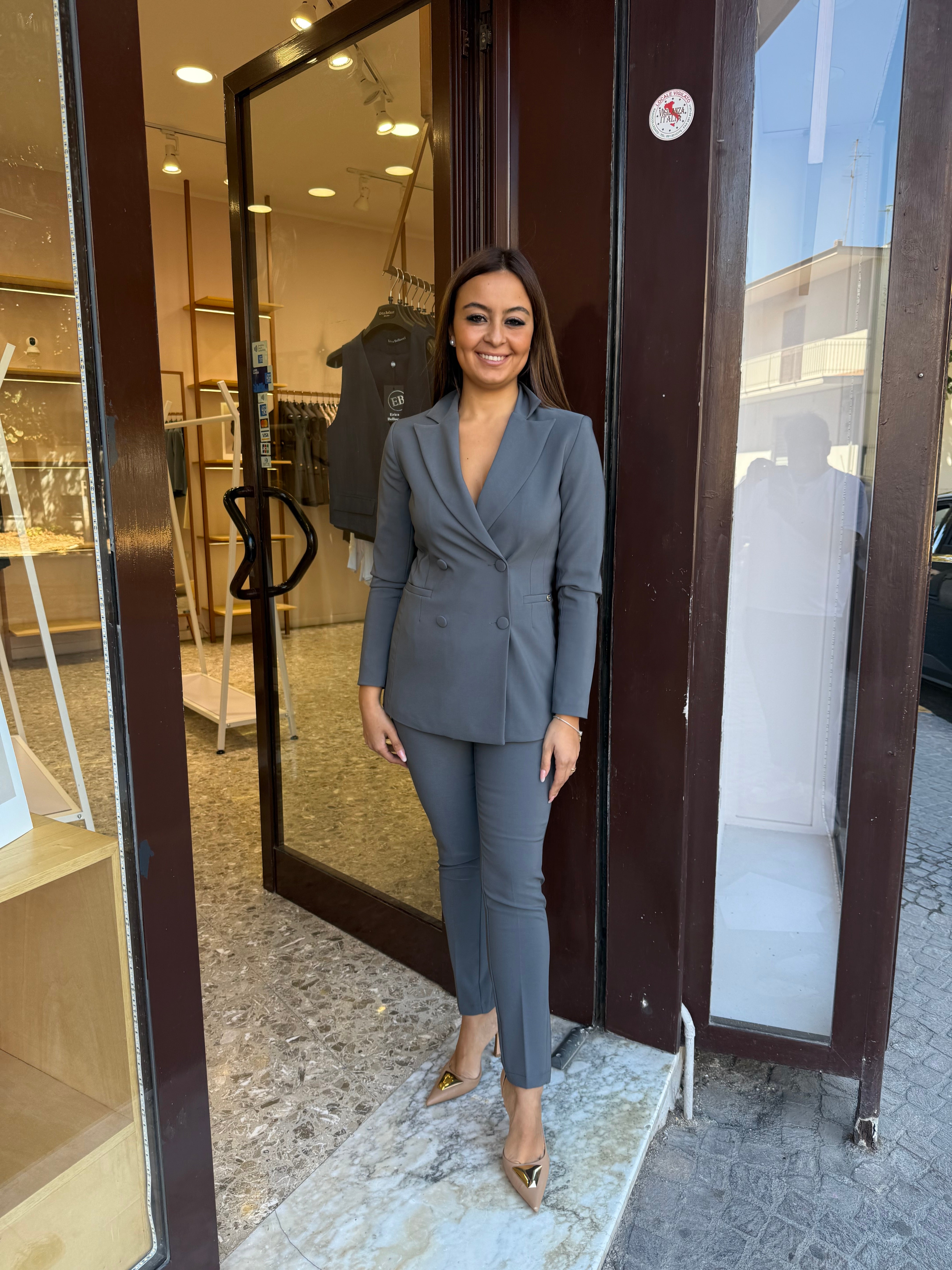 Tailleur Flora Capri