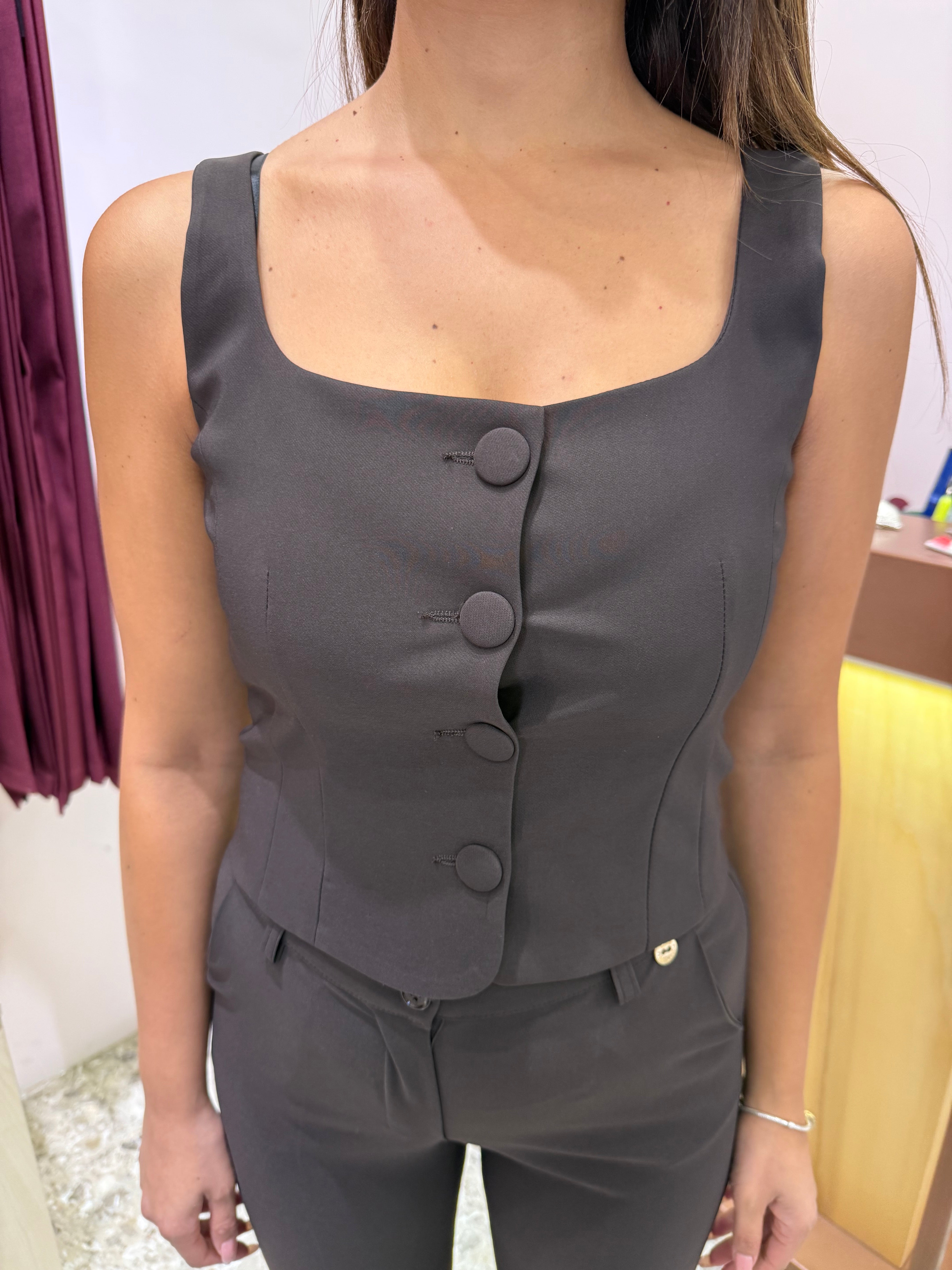 Gilet crop Erica