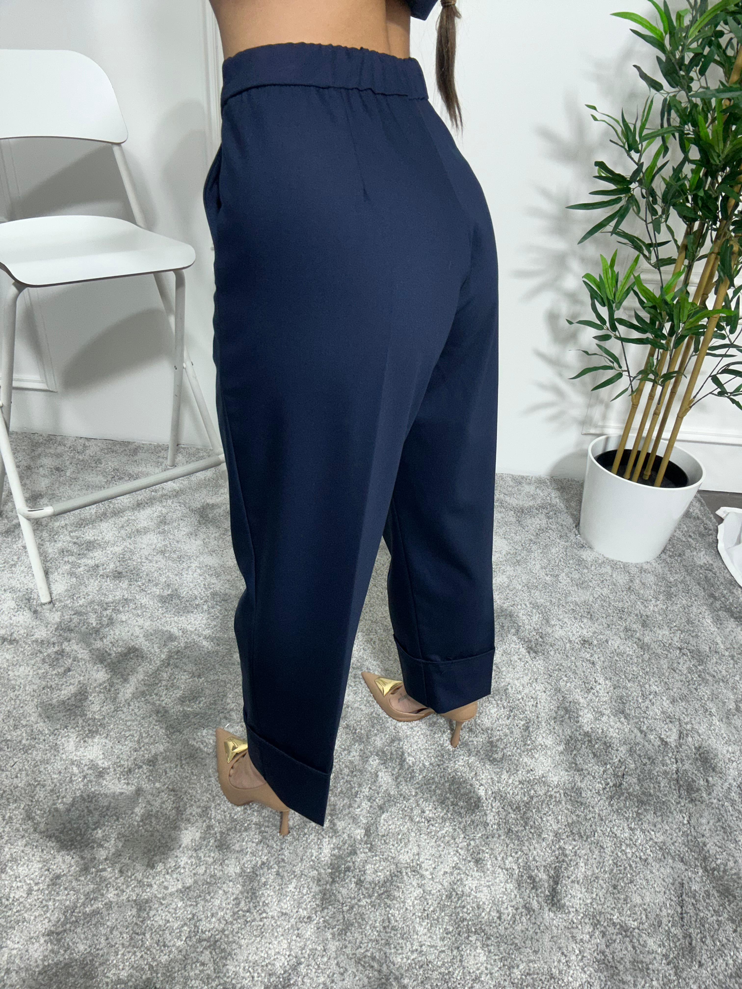 Pantalone risvolto Cloe Erica Bellucci