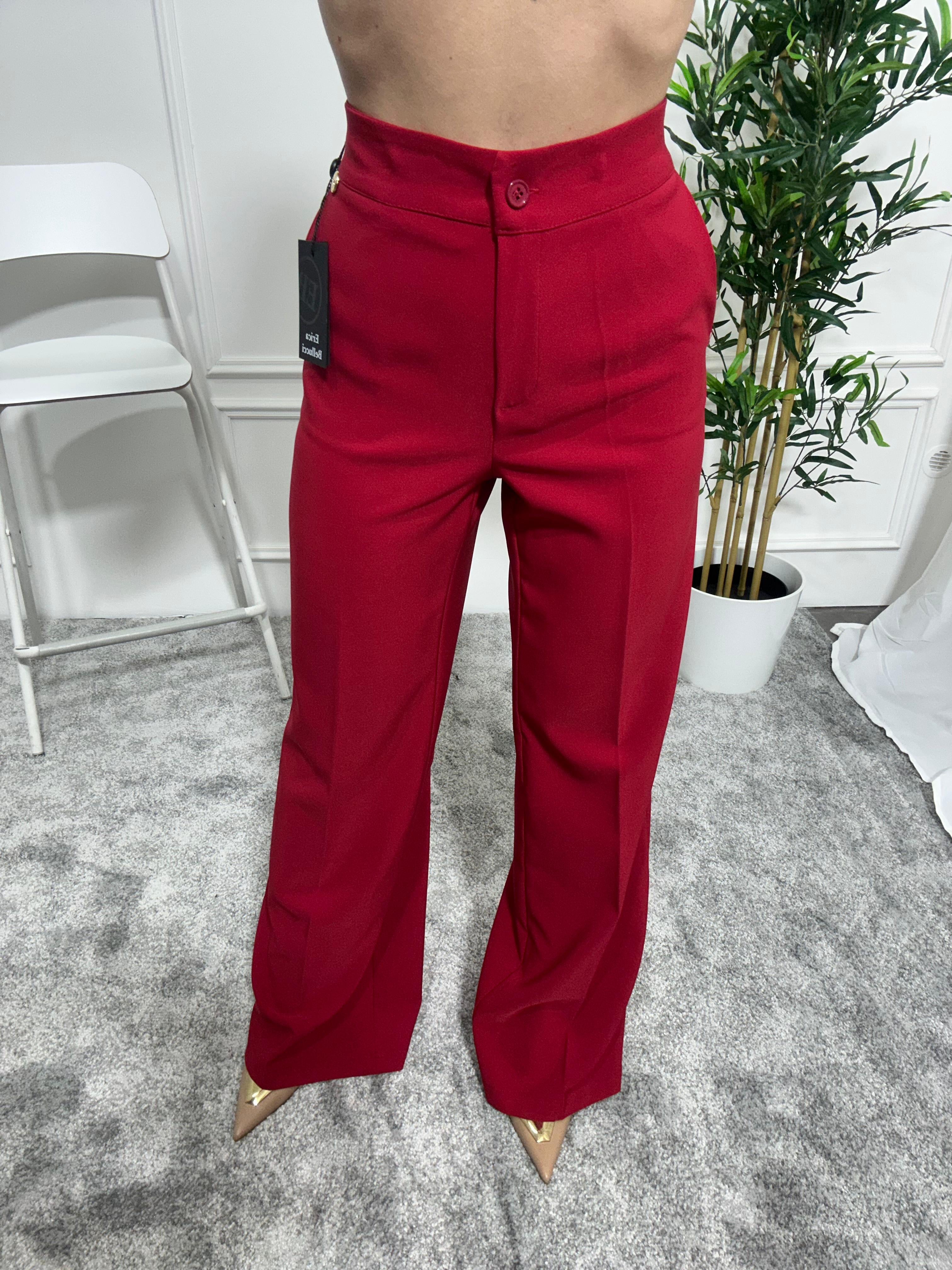 Pantalone a palazzo Erica Bellucci