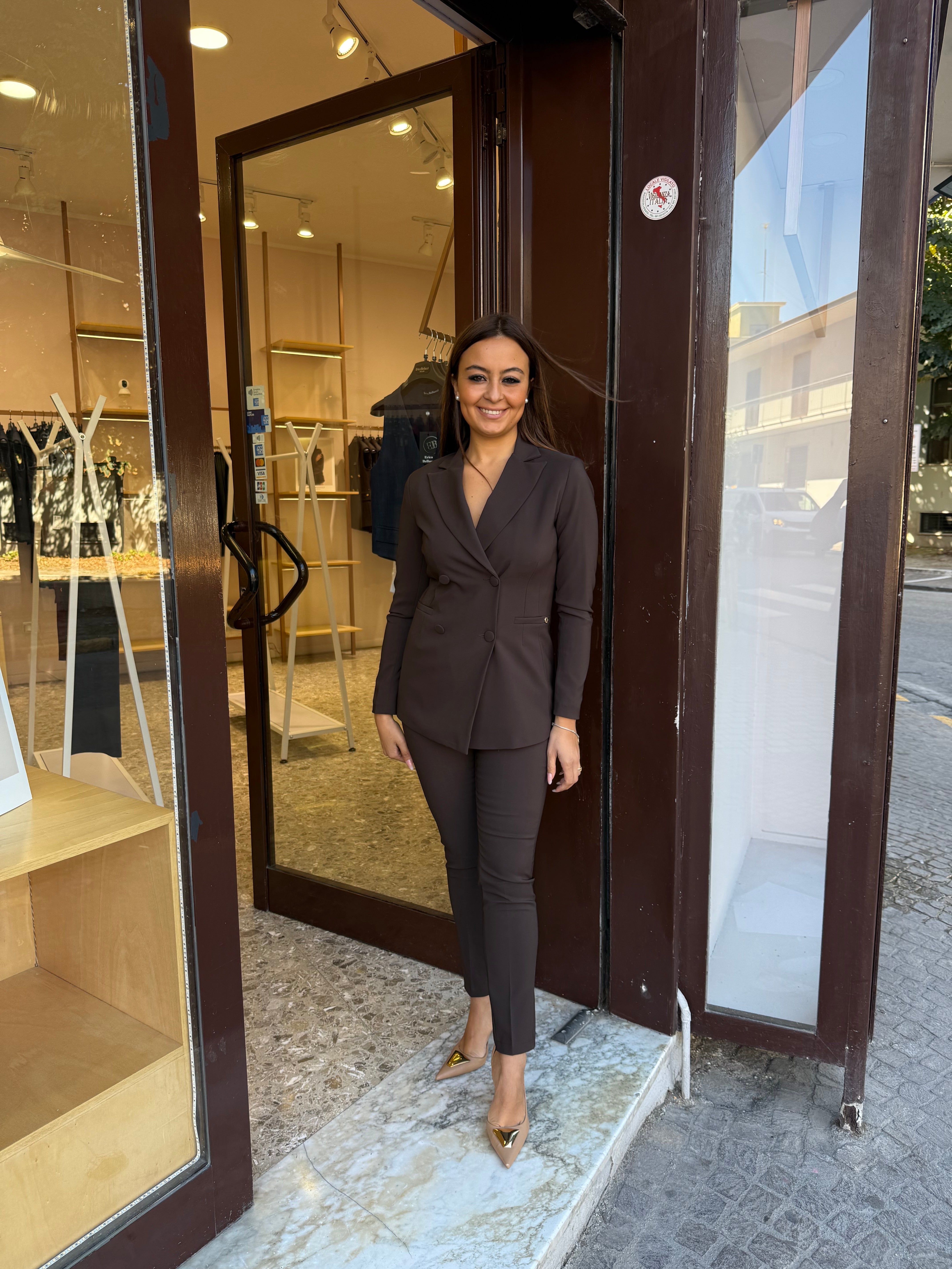 Tailleur Flora Capri